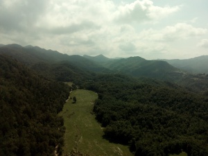 Vistes des de dalt de la Serra dels Bufadors